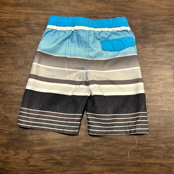 Smith’s American Boys Striped Swim Trunks Size 3T - Picture 2 of 4
